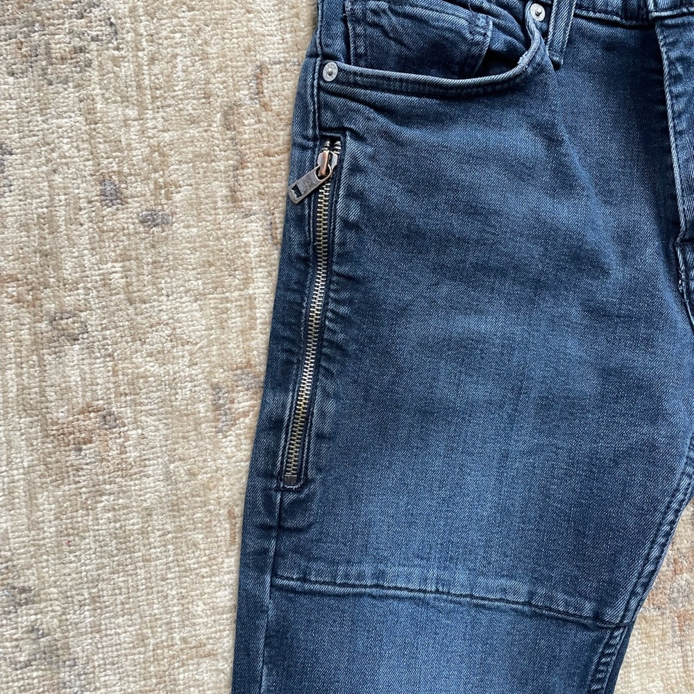 Dark Blue Levi’s 511 Women's Straight Leg Jeans - Picture 3 of 13